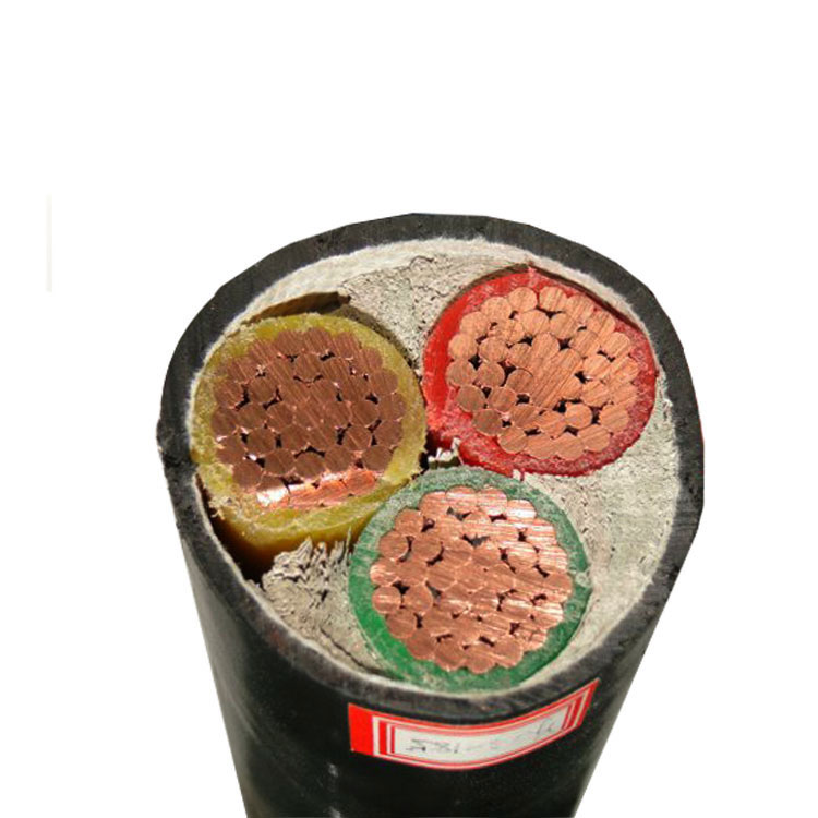 Vad är en kopparströmkabel med 3 kärnor?