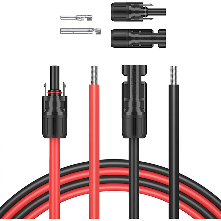 5 fot 10AWG(6mm2) solpanelstråd