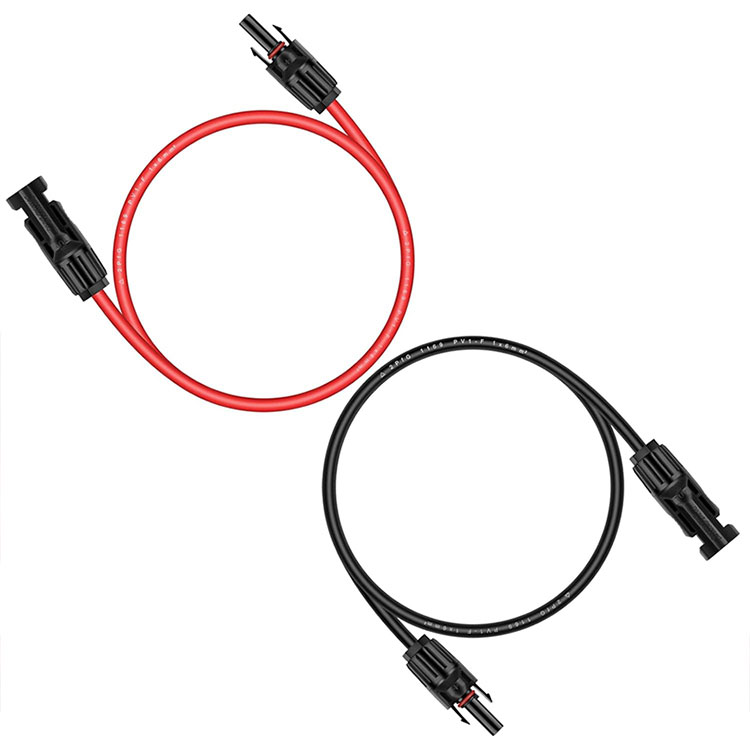 UV-beständig väderbeständig 3 fot 10AWG solcellstråd